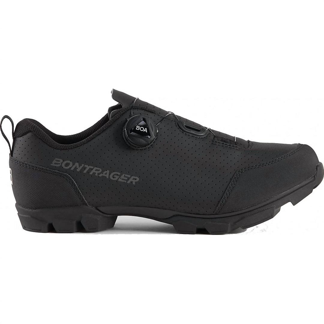 unisex evoke mountain shoe in black