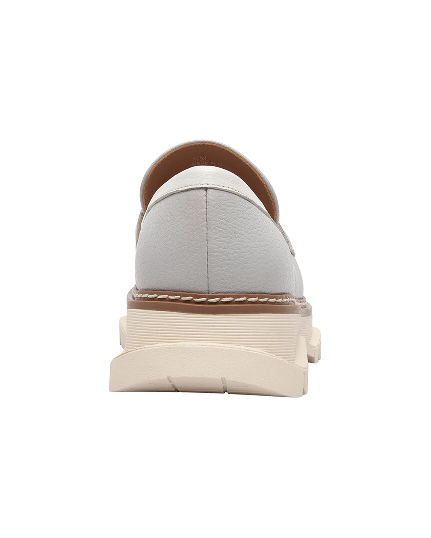 minka leather loafer