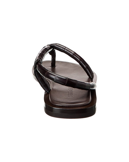 ferragamo filone leather sandal