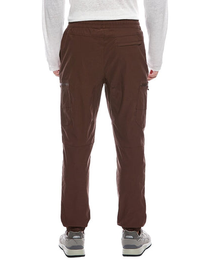 rubberized cargo jogger
