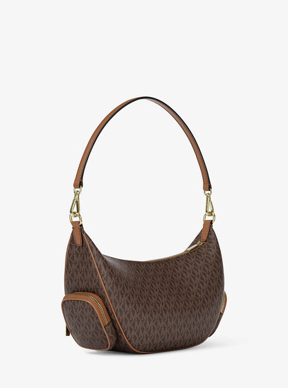 merritt medium signature logo convertible shoulder bag