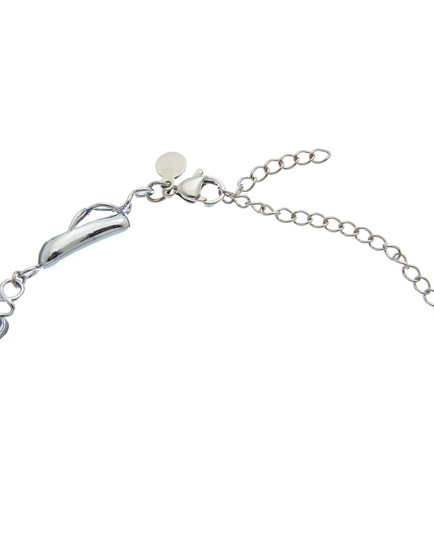 18k plated charm necklace