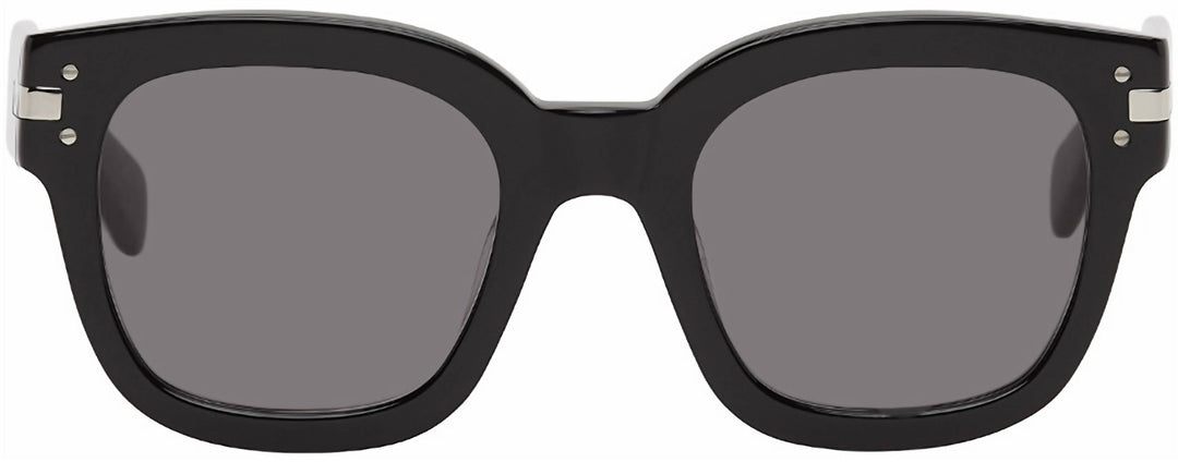men's classic logo sunglasses in black/grey