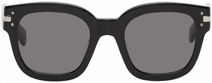 men's classic logo sunglasses in black/grey