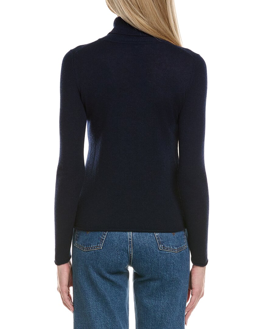 turtleneck wool & cashmere-blend sweater