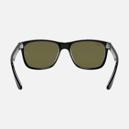 men's sunglasses polished black frame