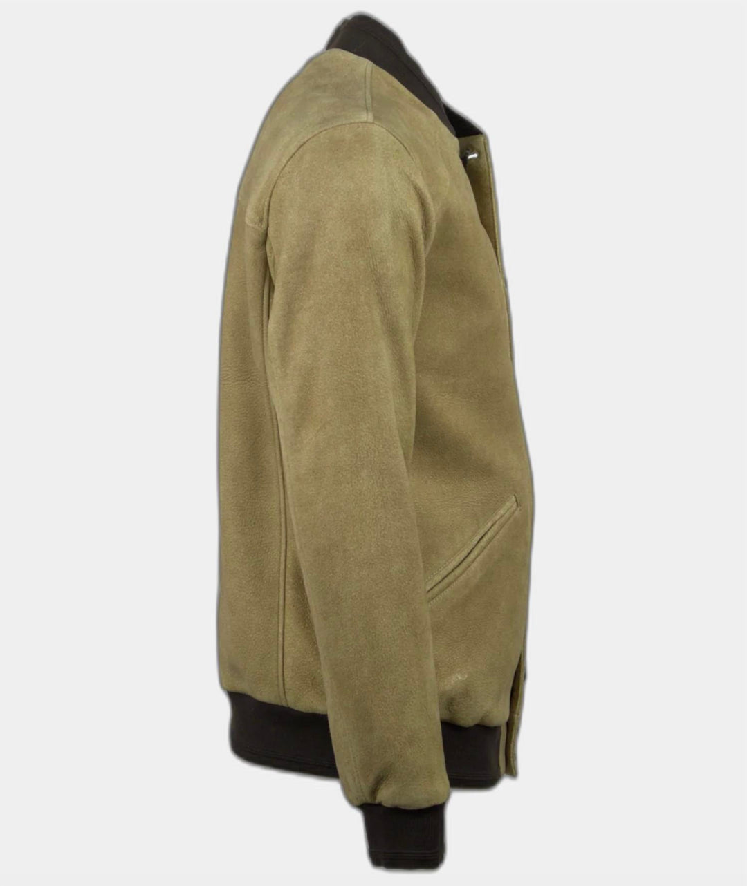 loom bomber jacket in caramel