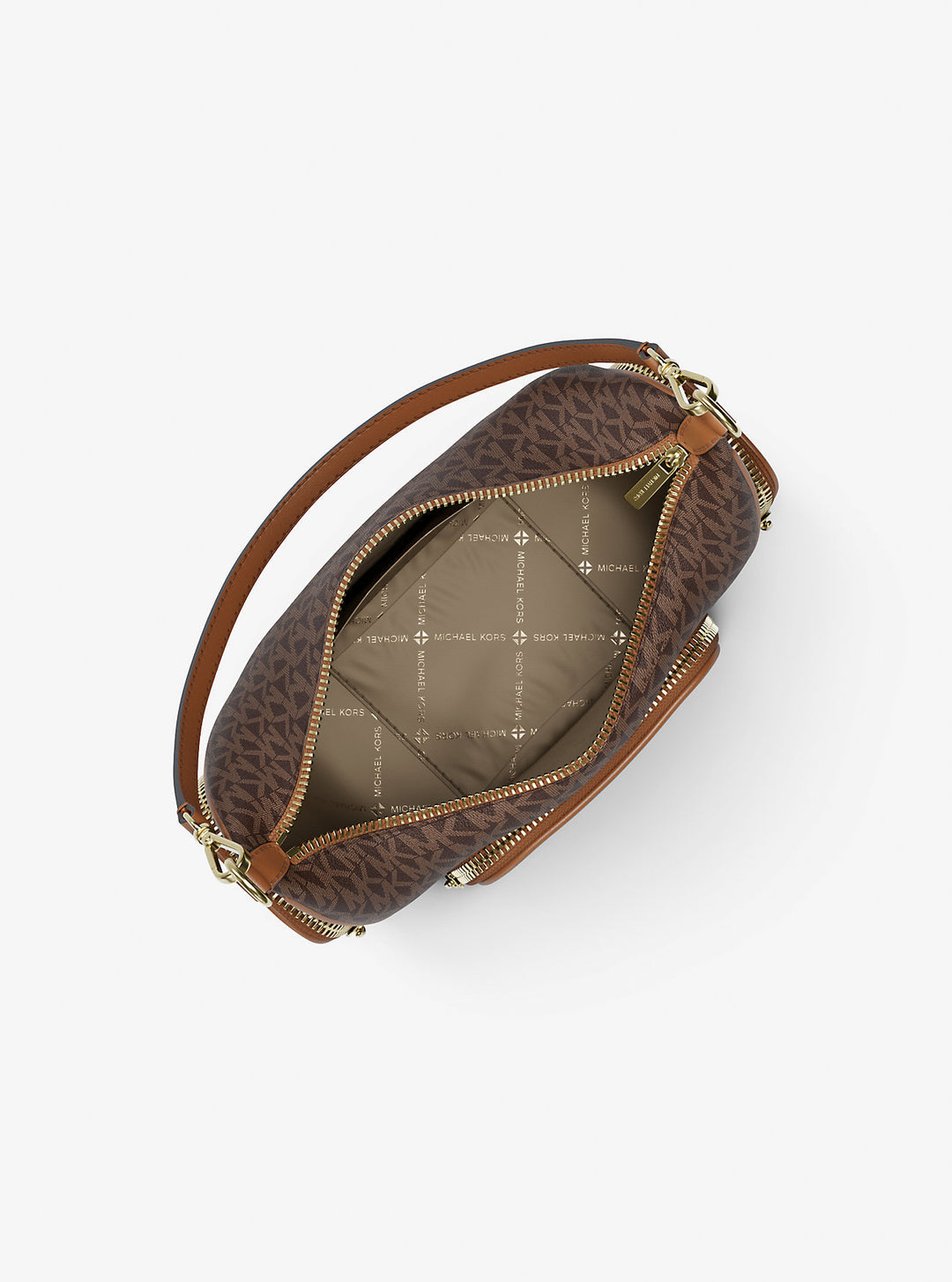 merritt small signature logo convertible shoulder bag