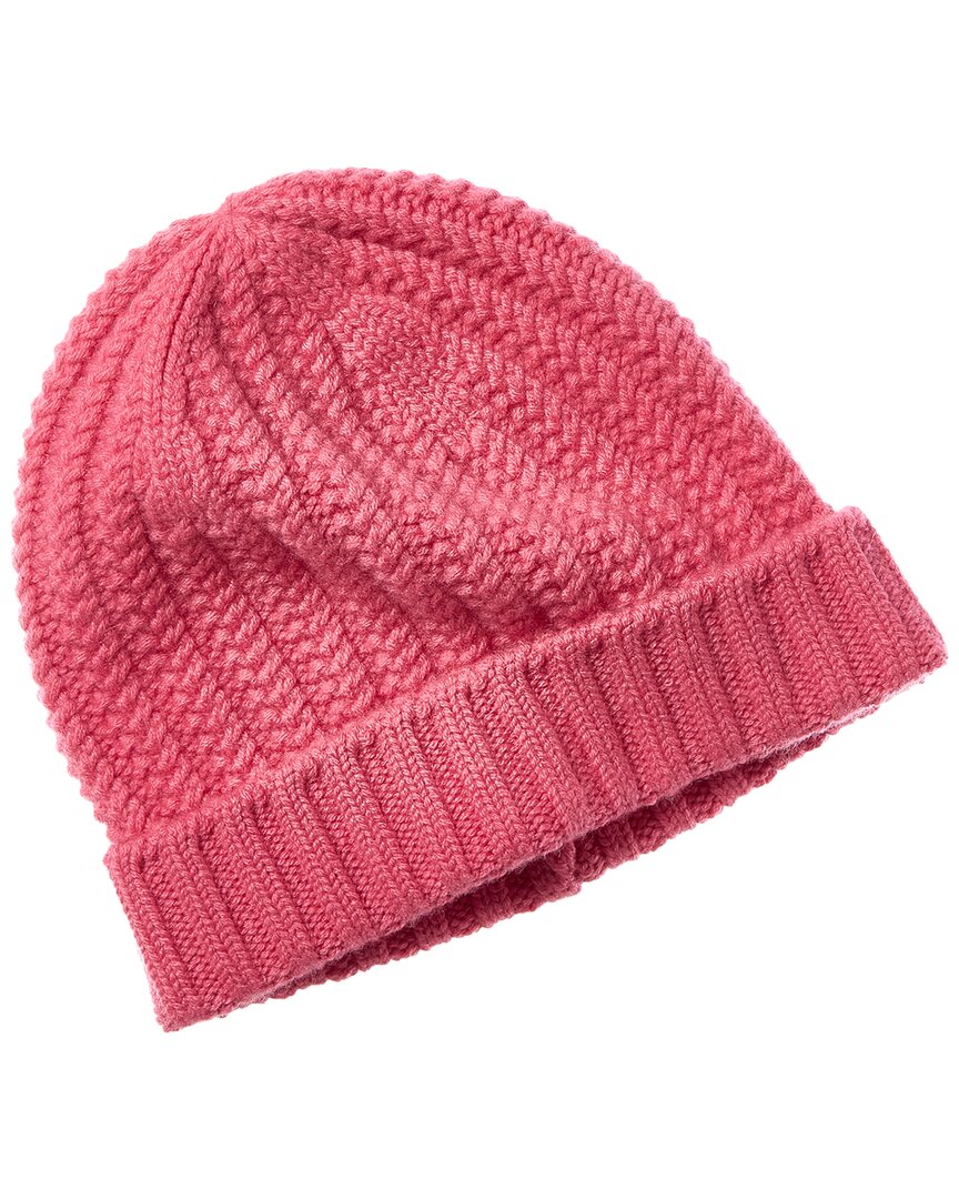 sofiacashmere chunky textured cashmere hat