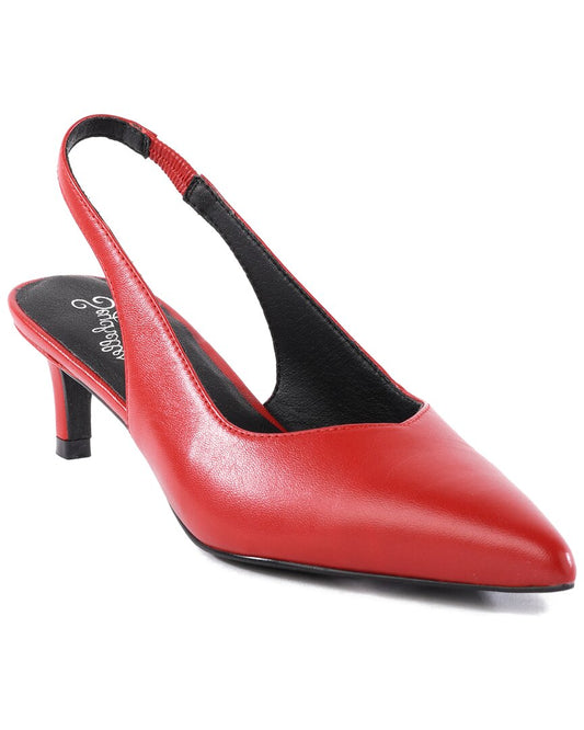 US 6 - red leather