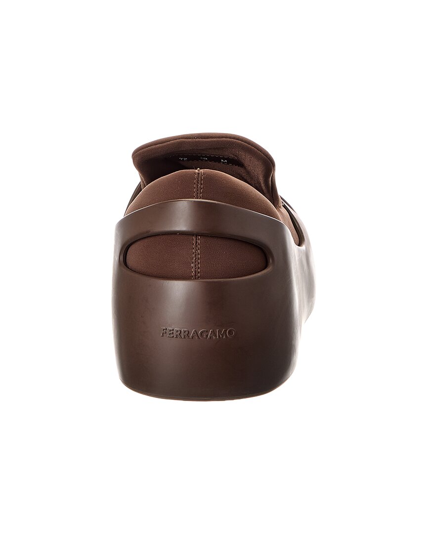 ferragamo lunar rubber slip-on sneaker