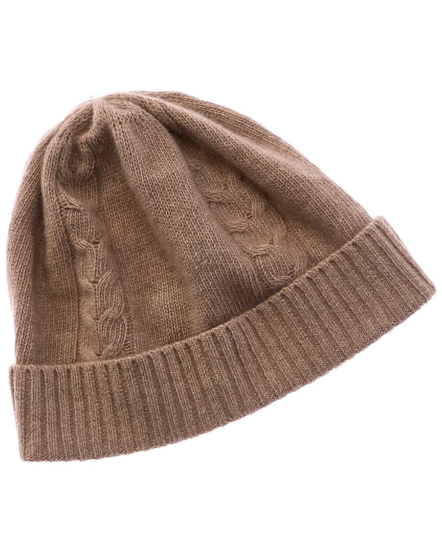 plain jersey wool & cashmere-blend hat