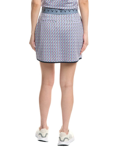17in chev gei wrap skort