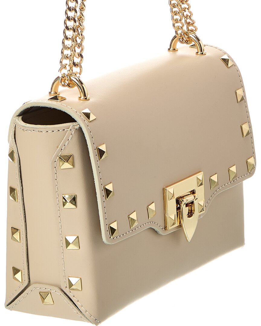 juliette studded leather shoulder bag