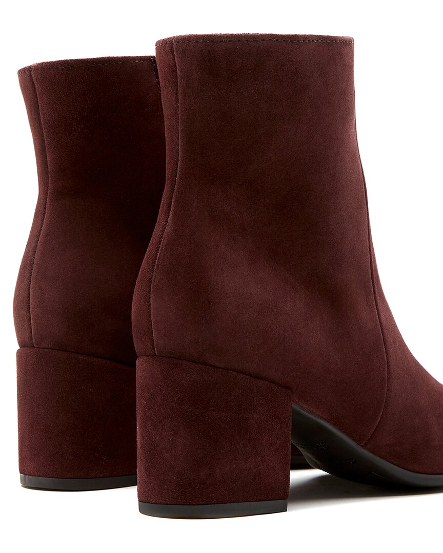 joanie waterproof suede bootie