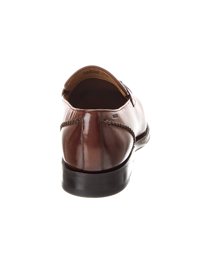 skenny leather loafer