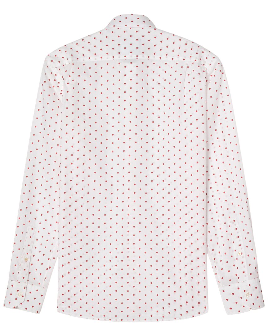 reynolds strawberry print shirt