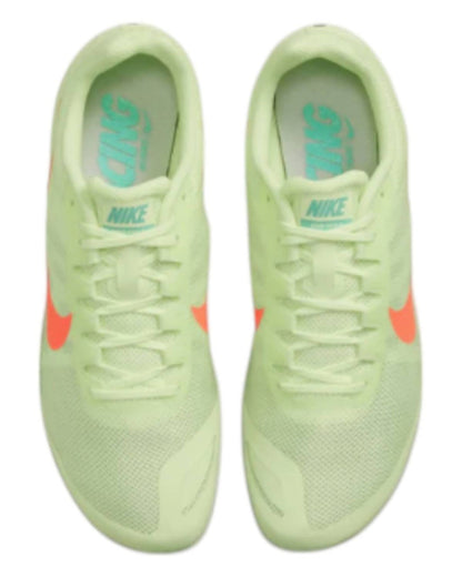 men's rival d 10 shoes in barely volt/hyper org