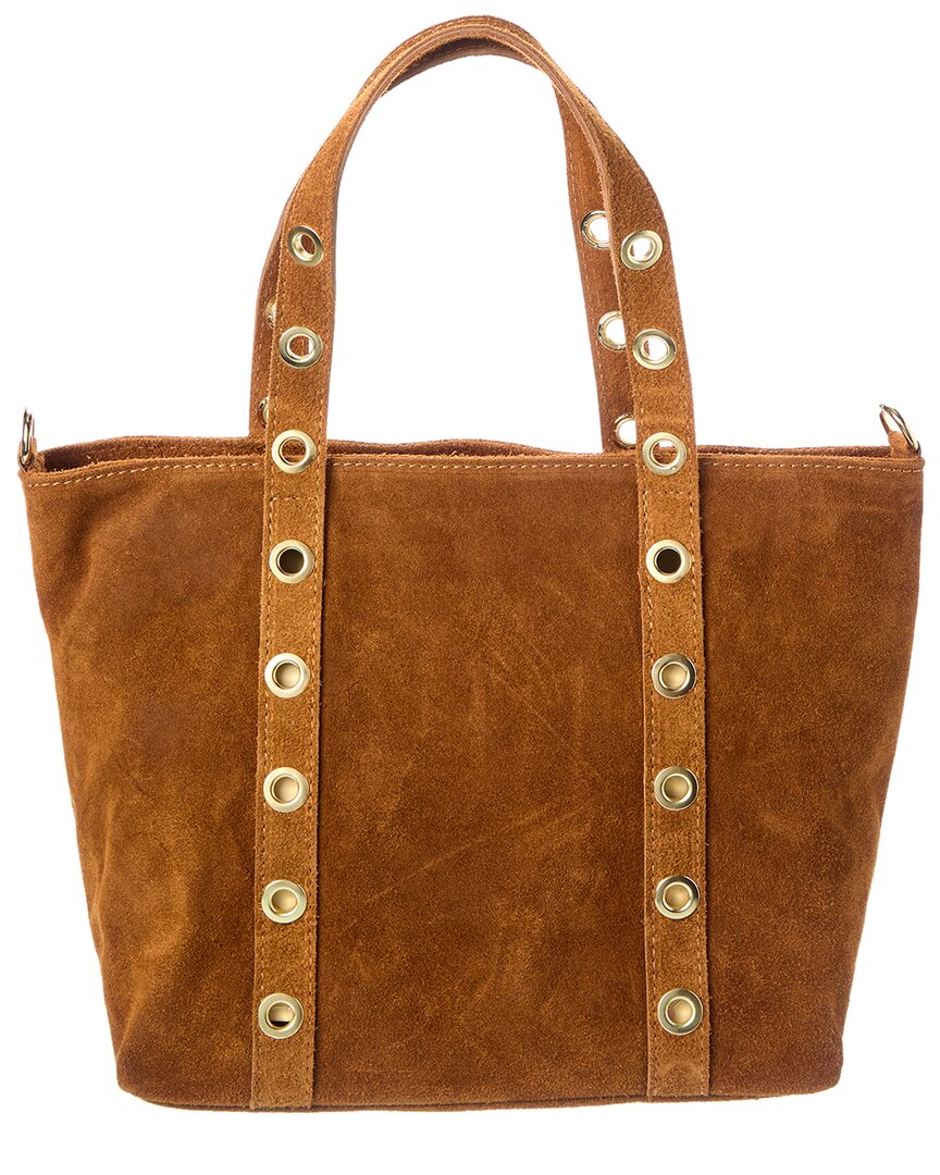 suede tote