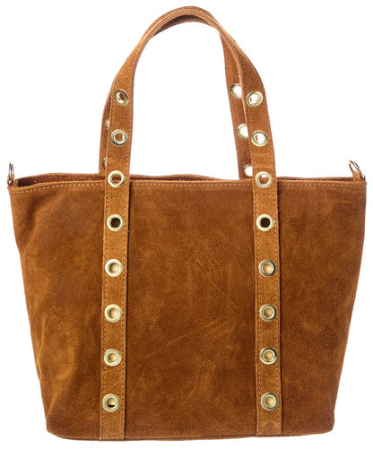 suede tote