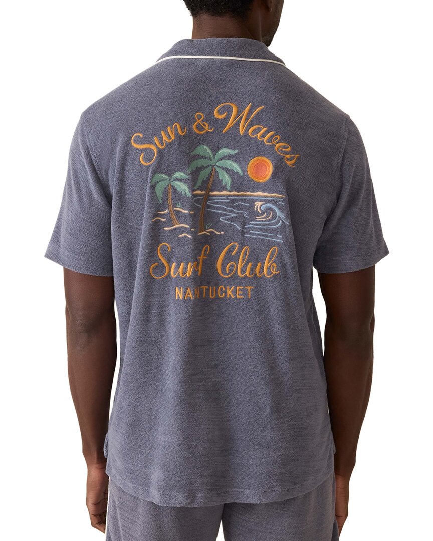 cabana towel terry shirt