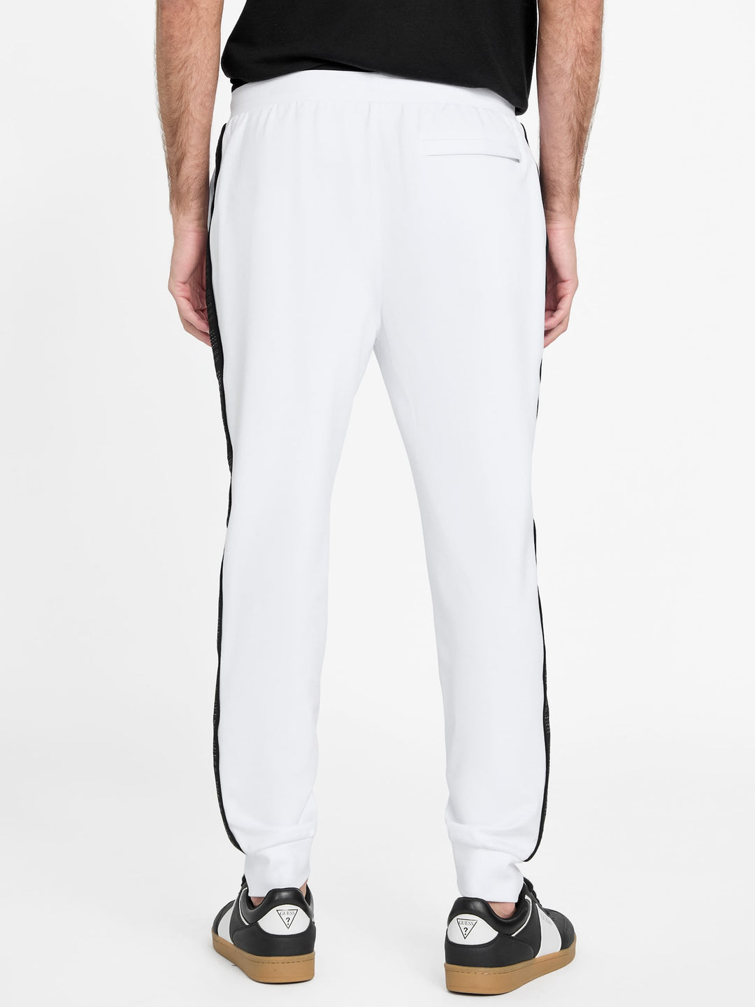 ismael logo-tape color-block joggers