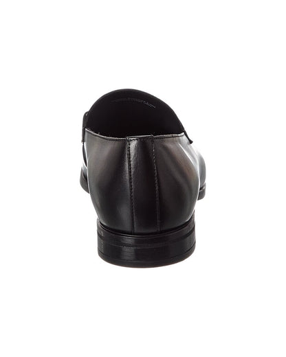 onisor leather loafer