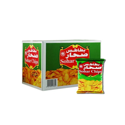 بطاطس صحار عمان 15 جرام × 50 قطعة