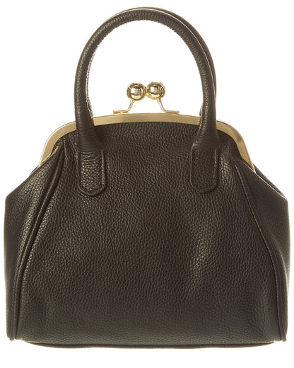 tally27 top handle leather satchel