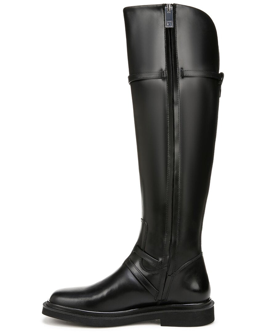 ainsley  wide calf  leather boot