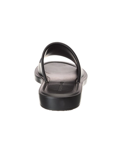 ferragamo giuneva rubber slide