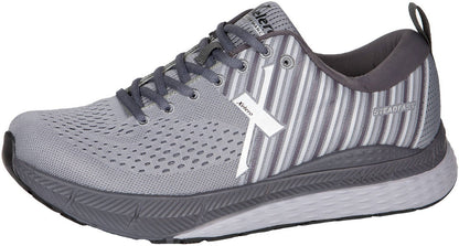 men steadfast walking shoes in carbon grey