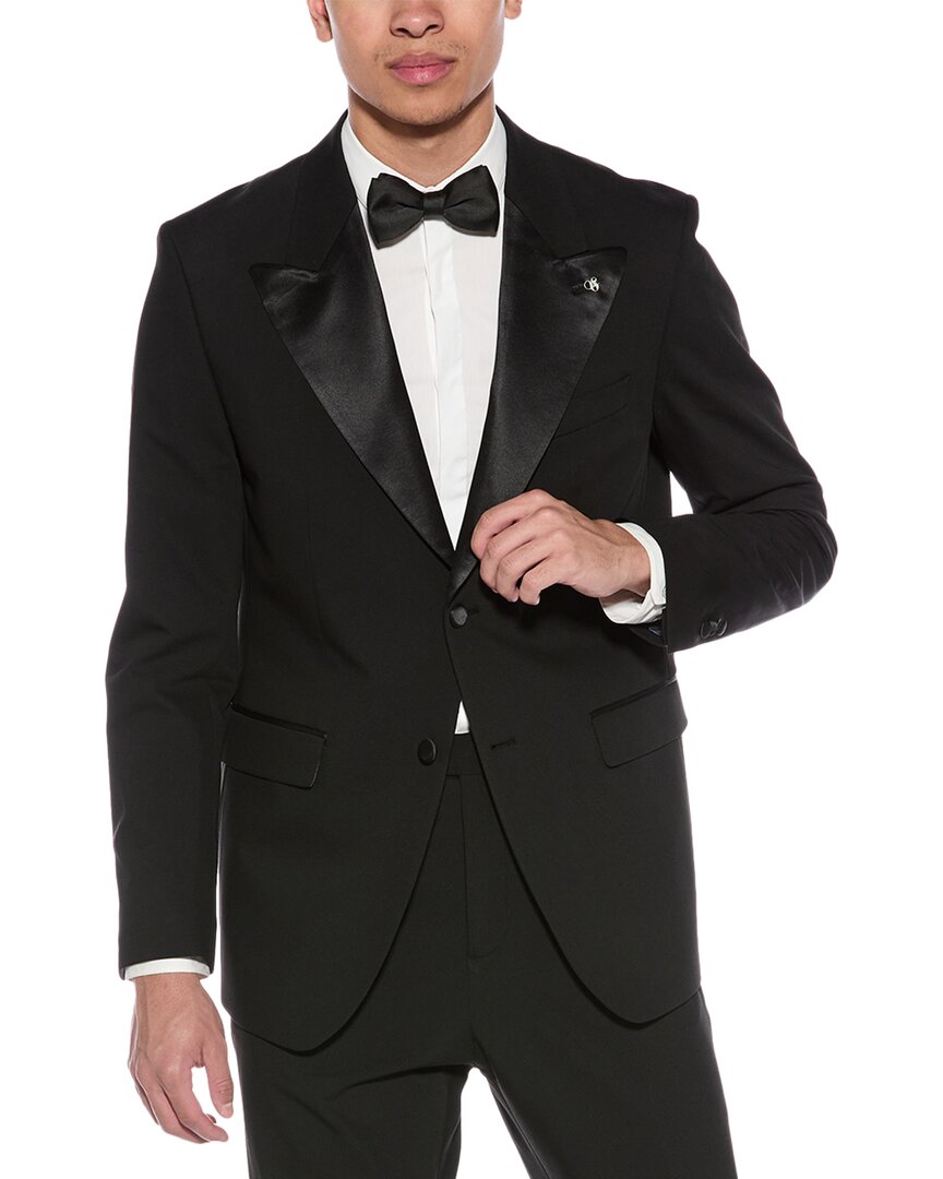 2pc modern fit tuxedo suit