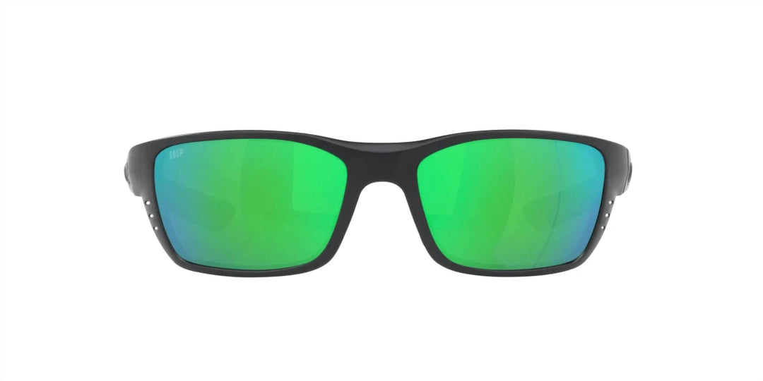 men's whitetip sunglasses in blackout/green mirror 580p