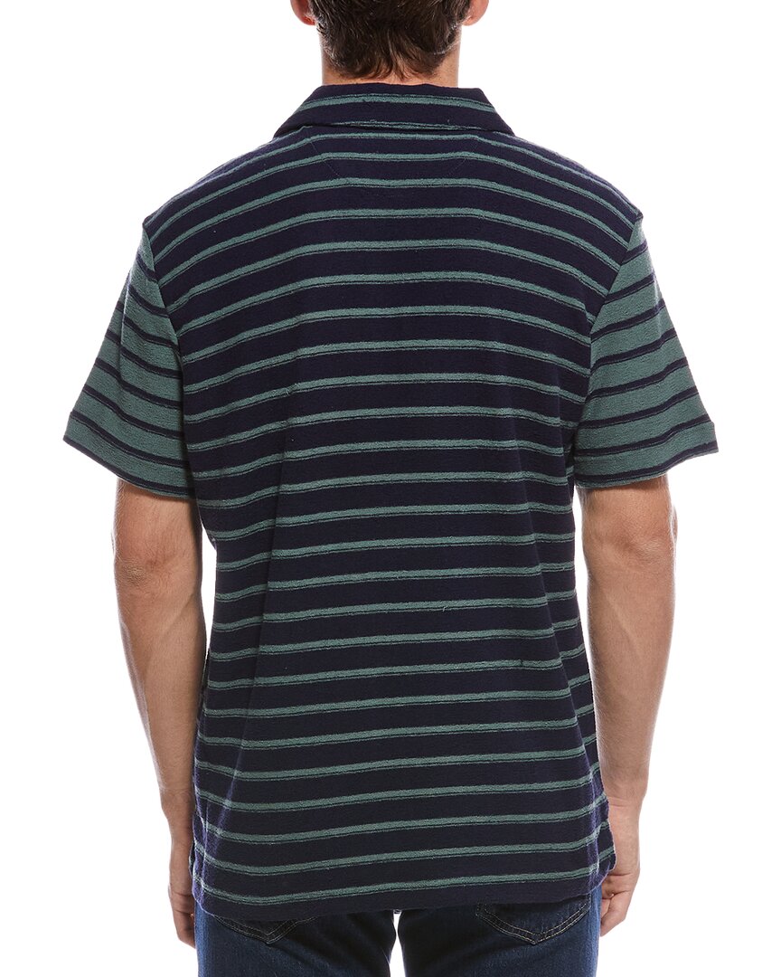 stripe polo shirt