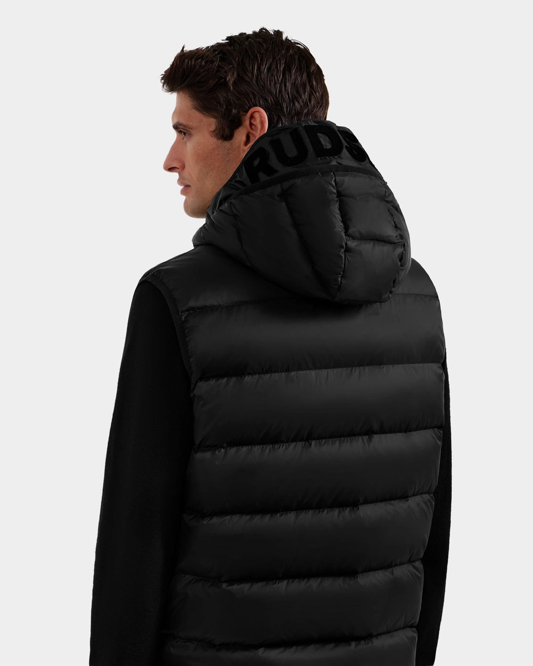 brooks men's down puffer vest