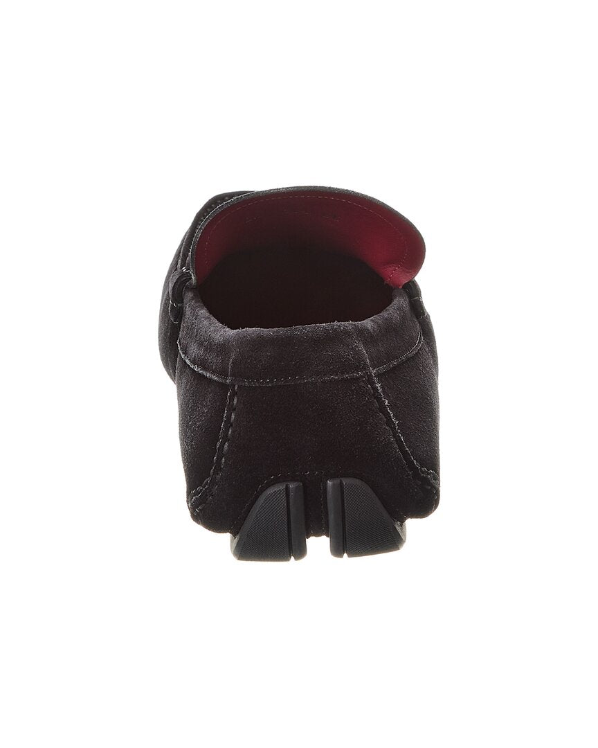 ferragamo switch light suede driver