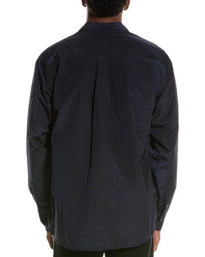 lambini relaxed fit shirt windbreaker