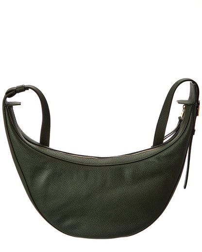 augustina small leather hobo bag