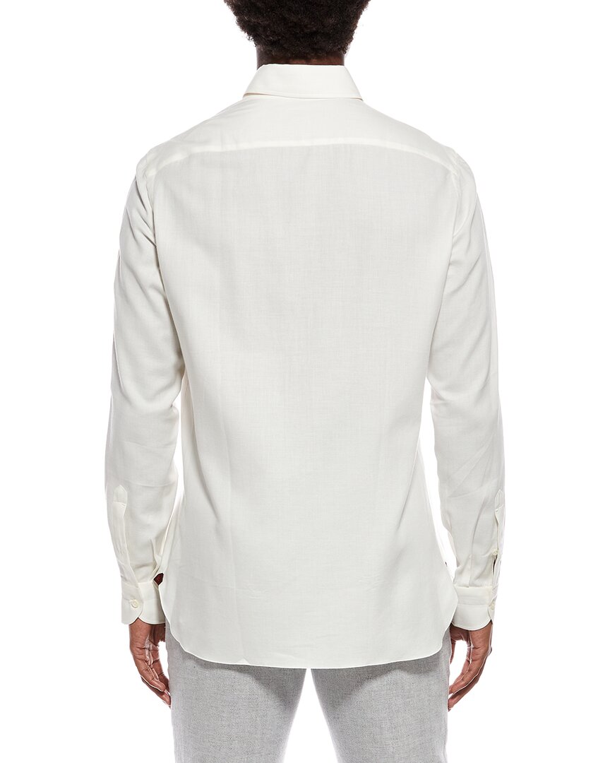 cashmere-blend sport shirt