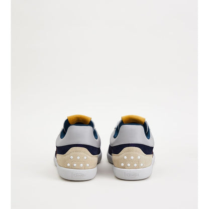 tabs sneakers in suede