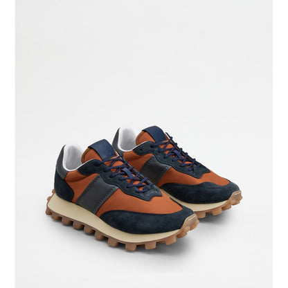 1t sneakers in suede and fabric
