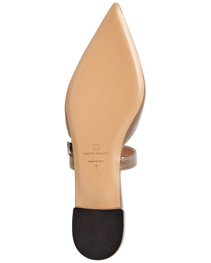 pasha leather mule