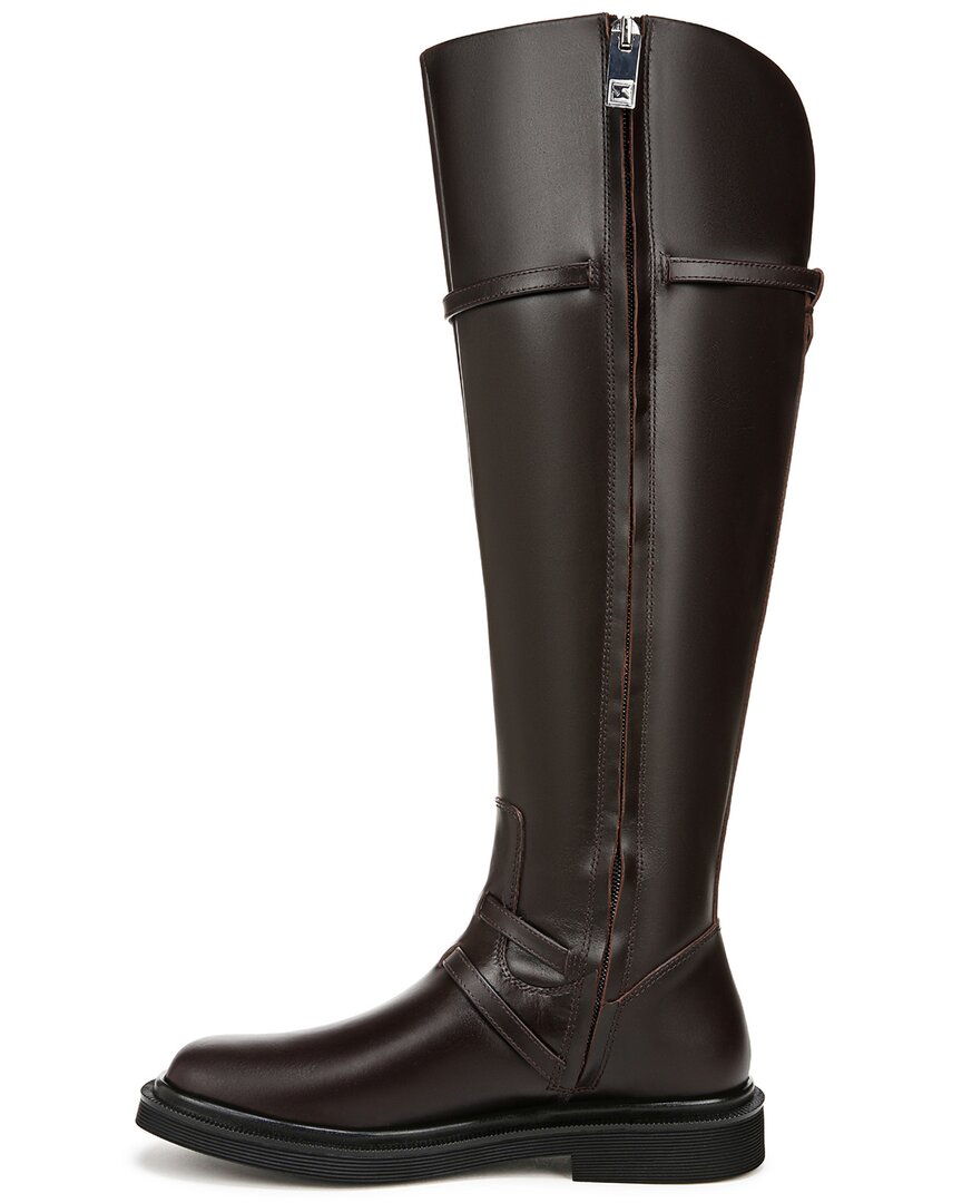 ainsley wide calf leather boot