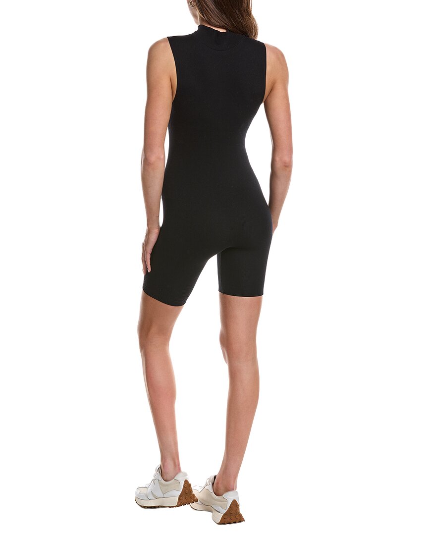 6in rib seamless basic romper