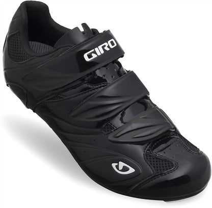 women's sante ii cycling shoes in black/white