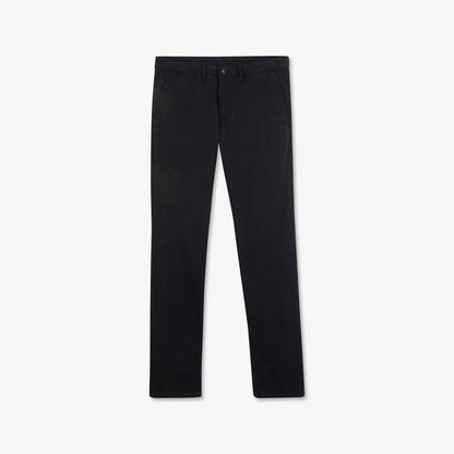 stretch cotton chinos in navy blue