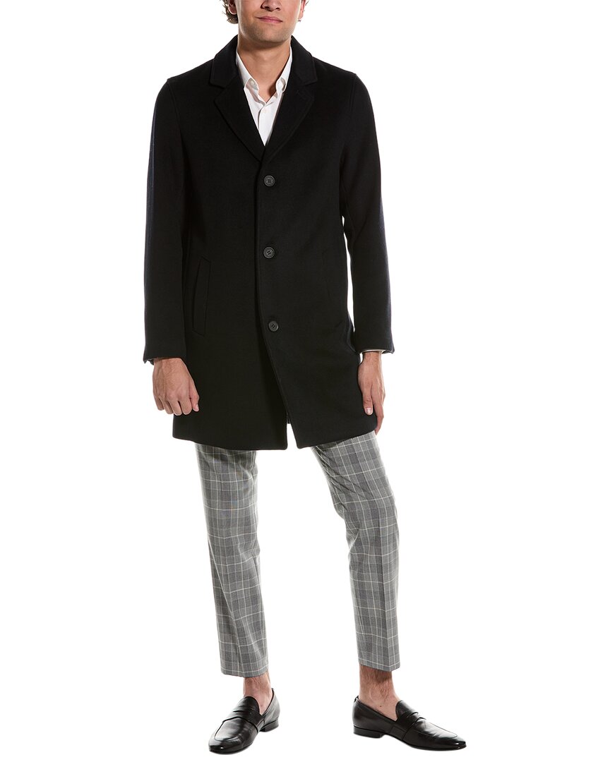 wool-blend coat