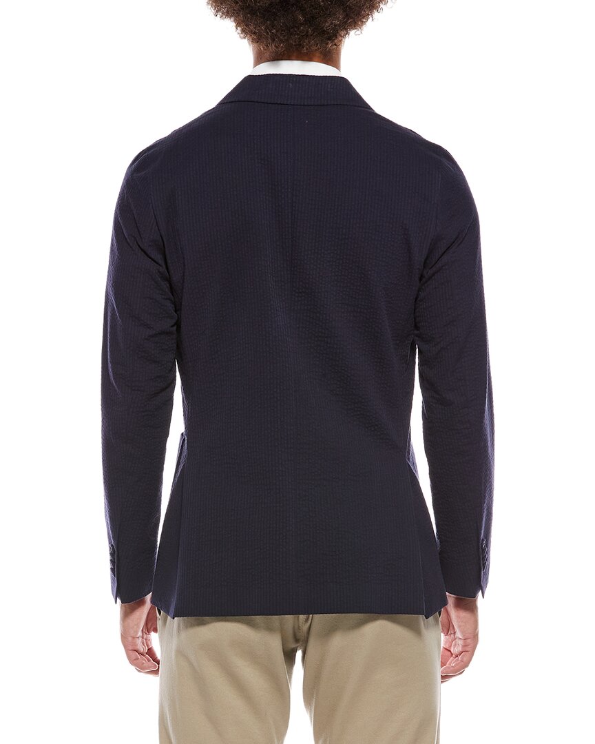 officine generale leon seersucker jacket