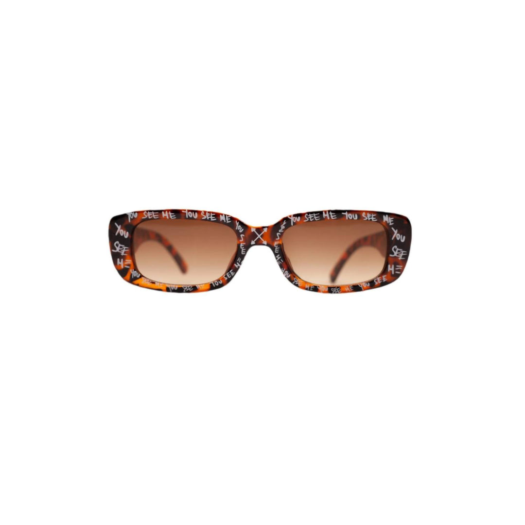 men's i see you sunglasses in whiskey
